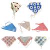 Retro Fruit Pattern Knit Hair Bandana Comfortable Hair Scarf Soft Fabric Head Scarf for Daily Wear and Parties