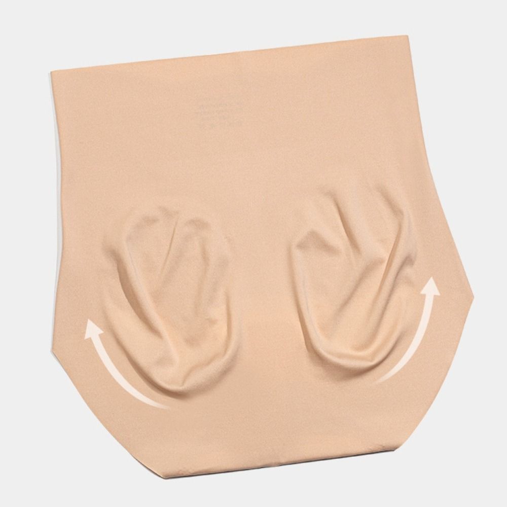 Seamless Fitness Invisible Underwear Mid Waist Tummy Control Underwear  Yoga