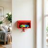 Yousheng Adhesive Wall Hooks with Container Shape Industrial Style No Drill Hanging Hook for Ceramic Tiles Glass Wood