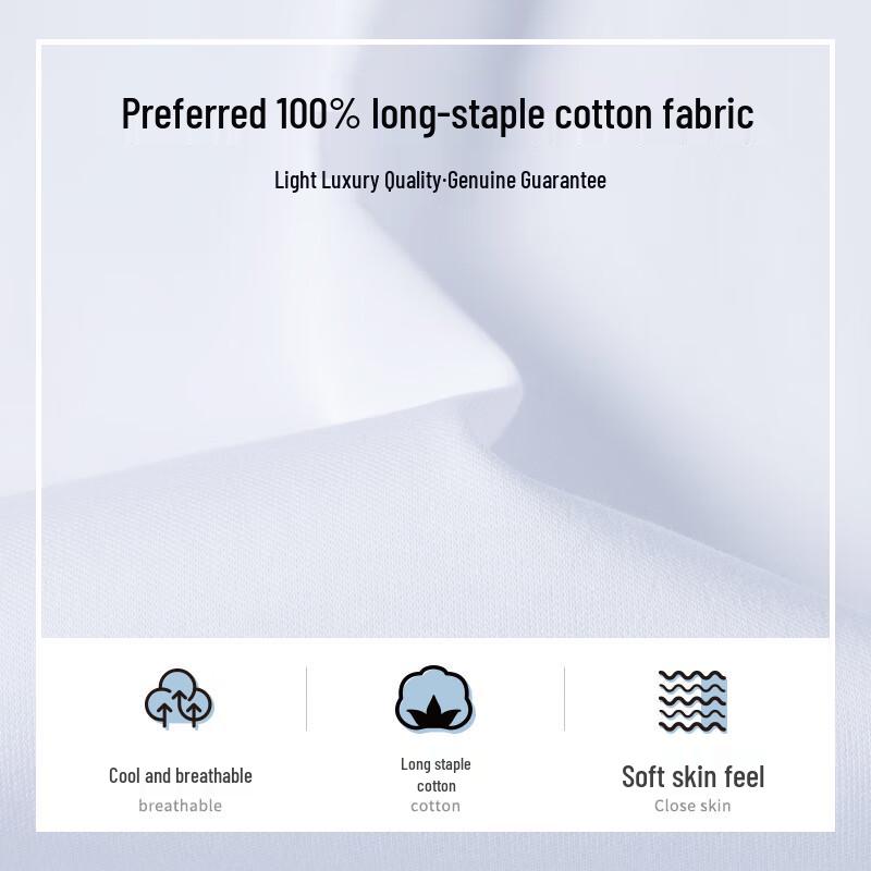 MONTAGUT Men's Pure Cotton Cool & Breathable Short Sleeve T-Shirt