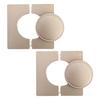 100x100mm Home Improvement Plastic Air Conditioner Tube Wall Cover Decorative Panel For Neat Tidy Interior