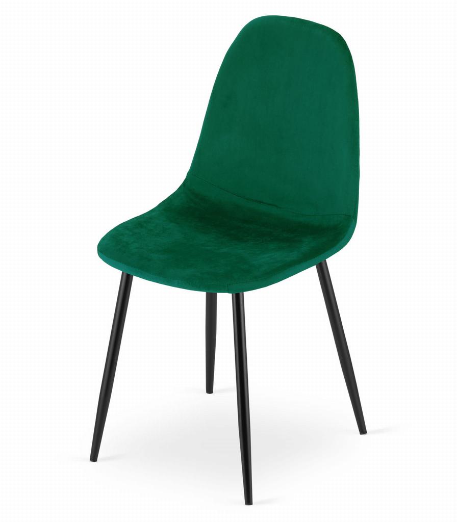 COMO chair - dark green velvet x 1