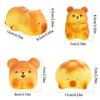 Slow rebound simulation bread decompression toy, pinching and playing cartoon decompression tool