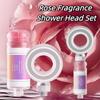 Rose Fragrance Filtered Shower Head High Pressure Pressurized Shower Head  Bathroom Accessories