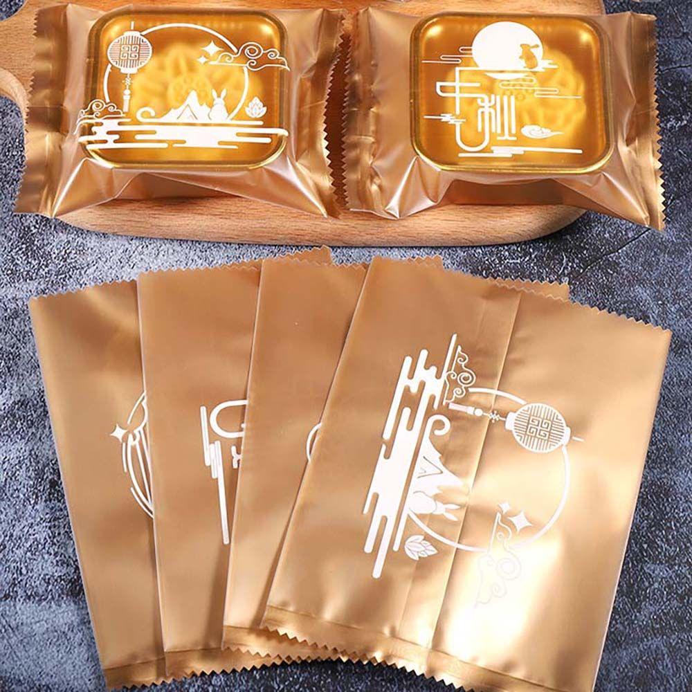 Verpackungsmaterialien Süßigkeiten Kekse Mondkuchenbeutel Partyzubehör Keks Süßigkeitenbeutel Mondkuchenbehälter