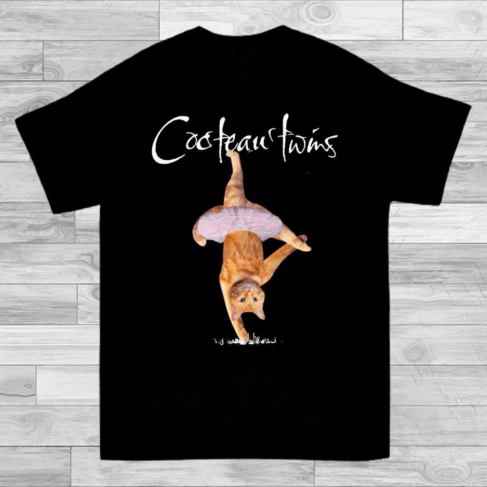 

Cocteau Twins Cat Funny Gift For Fan Black Short Sleeve S5XL Unisex Tshirt Unisex T-Shirt XXXXL