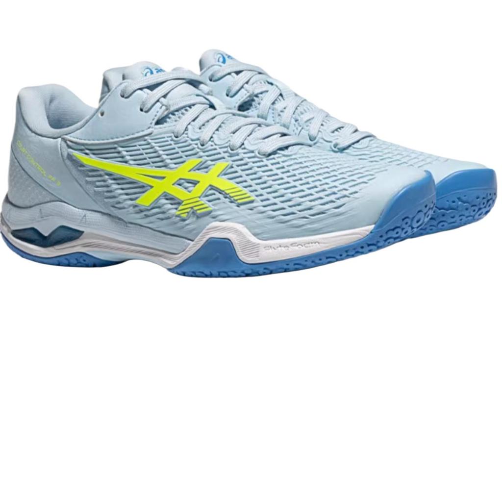 Asics Court Control FF 3 Comfortable Low-Top Badminton Shoes Women Shoes Light-Blue 1072A089-404