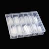 12 Grids Transparent Empty Nail Foils Storage Box Plastic Jewelry Beads Gems  False Nail Art Tips Box Case Organizer
