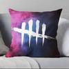 Games D-Dead b-by d-Daylight Pillow Case Anti-dustmite Pillowcase Invisible zipper silky short plush Sofa cushion cover