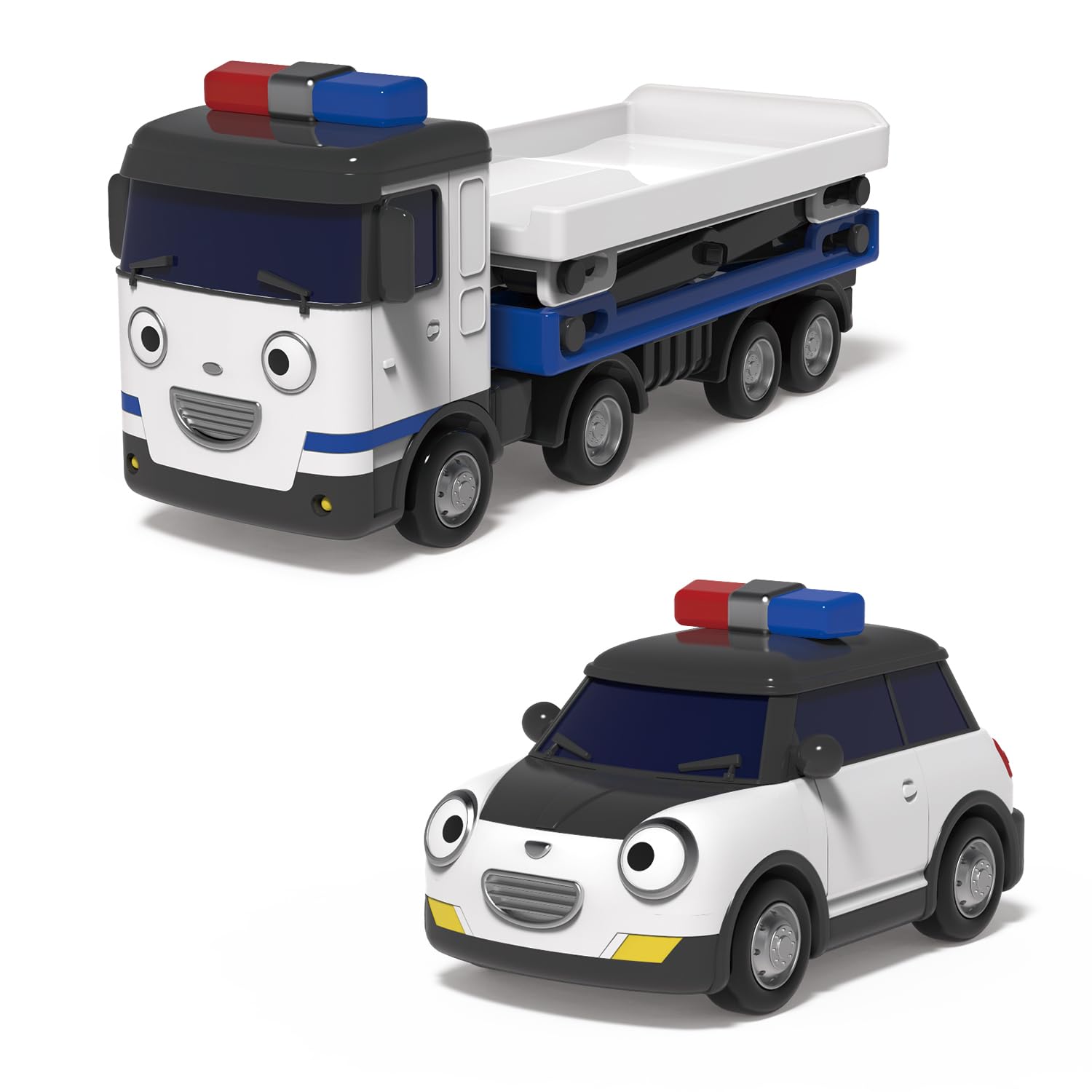 Тайо Маленький Автобус Друзья Миниатюрная Машинка Двойной Набор Пол Лиз [BANDAI] - &