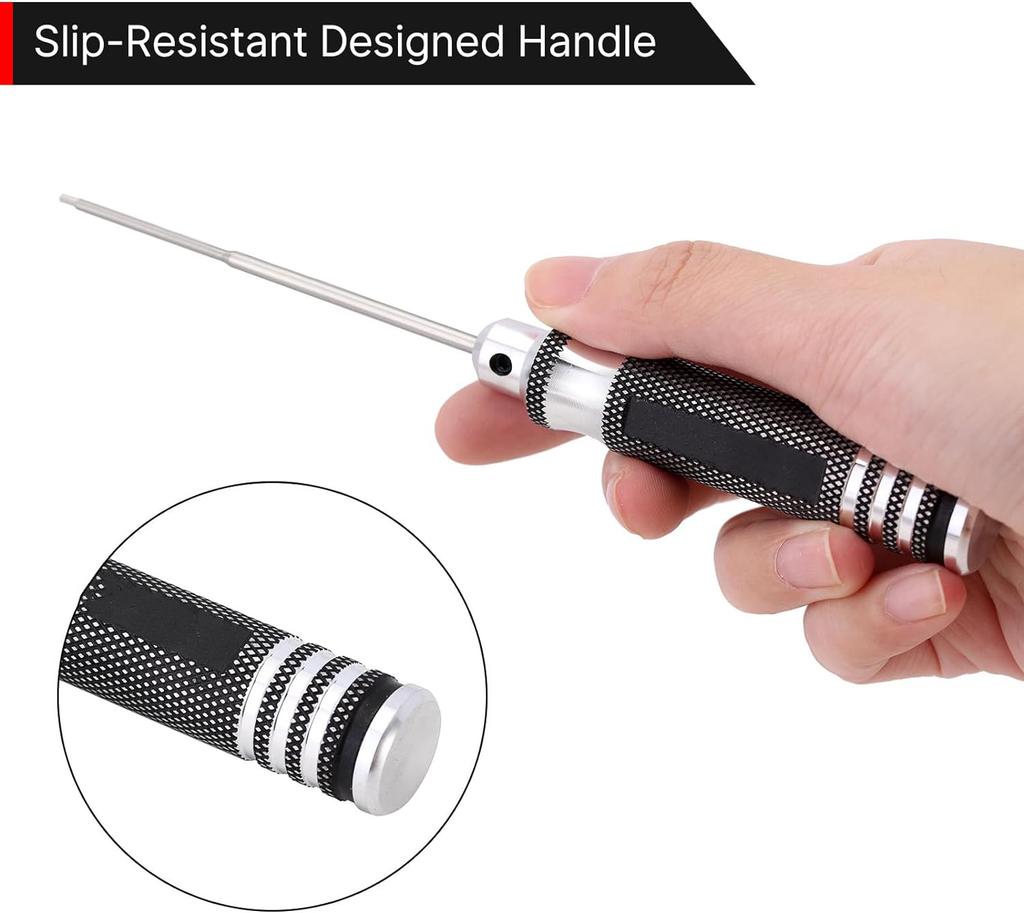 Hex Driver 7/4PCS Hex Allen Screwdriver Kit High Speed Steel RC Tools for Multi-Axis Helicopter RC Models Repair and Dismantle