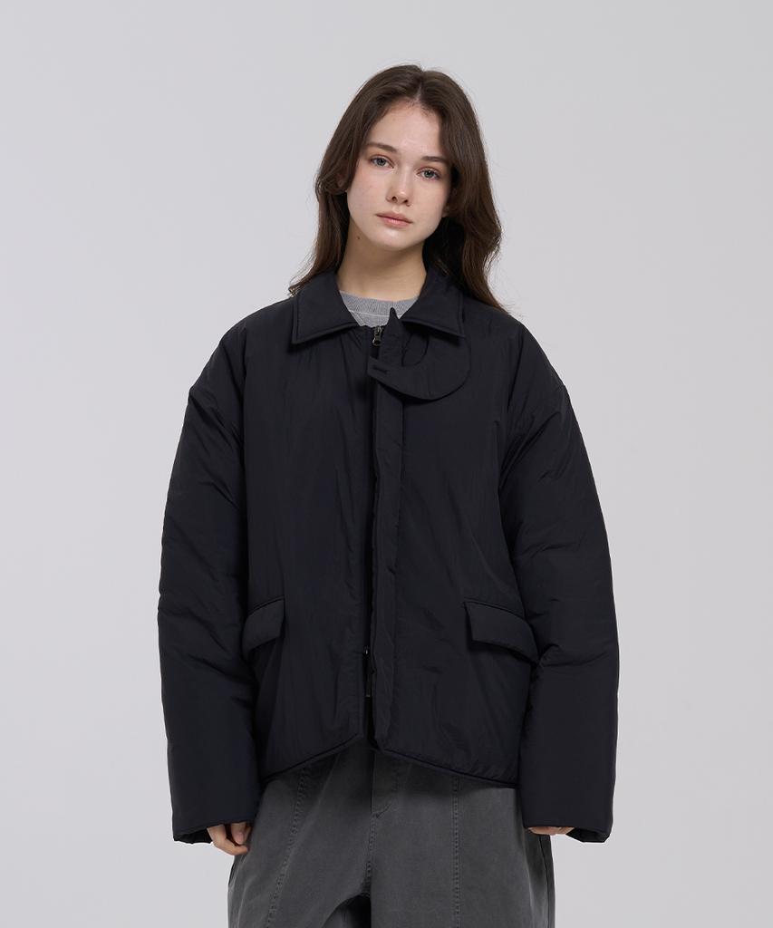 Levhearted Bridge Padded Jacket - Black