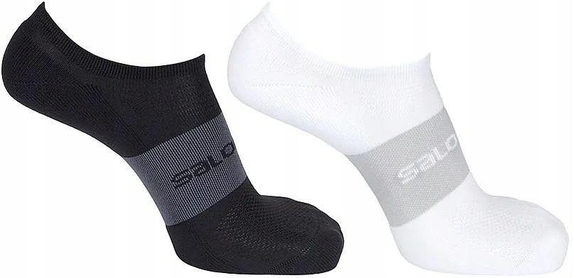 Y3113 SALOMON SOCKS running SONIC 2pack 2PAIRS XL 45-47