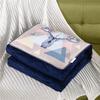 Crystal Velvet Deer Pillow Blanket