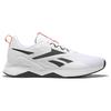 Reebok Buty treningowe fitness Nanoflex Tr 2.0 Oddychające Męskie Sneakersy Biało-Szaro-Pomarańczowe HP6108