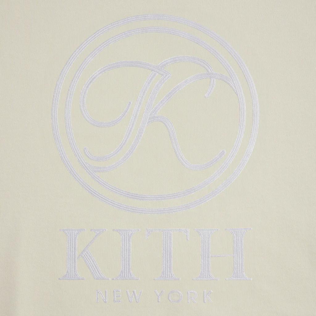Kith Nelson Fashion Pullover Comfortable Crewneck Sweatshirt Men Sweatshirt Beige KHM032349-104