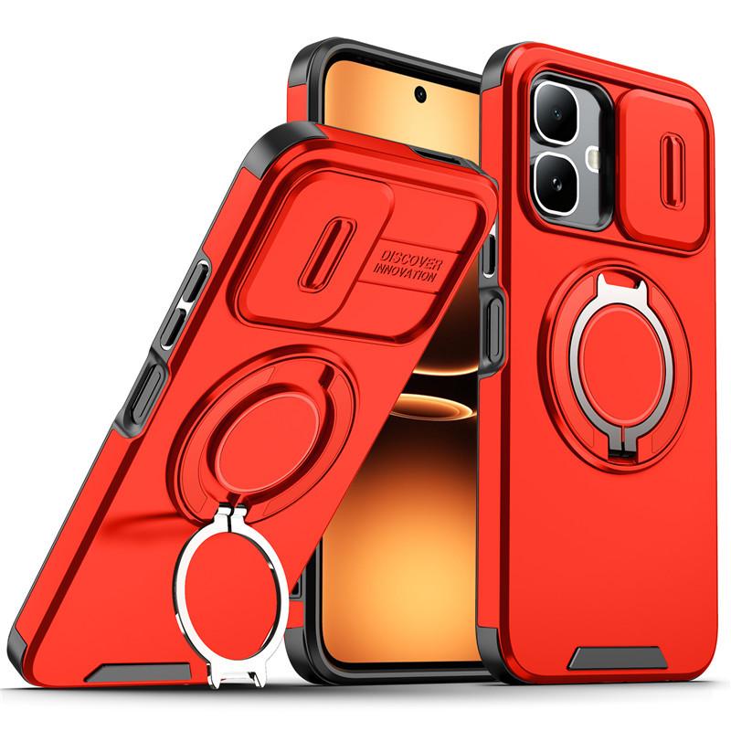 Suitable for Infinix Note11 Pro Link Phone Case Hot11i Rotary Ring Window Slide Cover