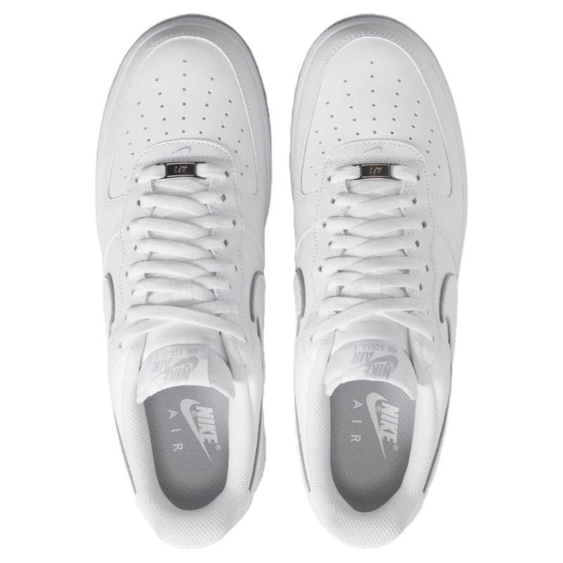 Nike Air Force 1 '07 Low White Wolf Grey Sole Sneakers DV0788-100