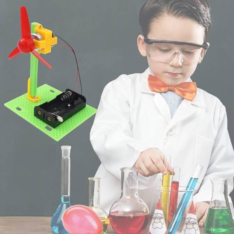 Grund- und Mittelschüler Bastel-Kunststoff-Elektrolüfter Wissenschaftsexperiment Materialpaket Großhandel Se-22 Farbe