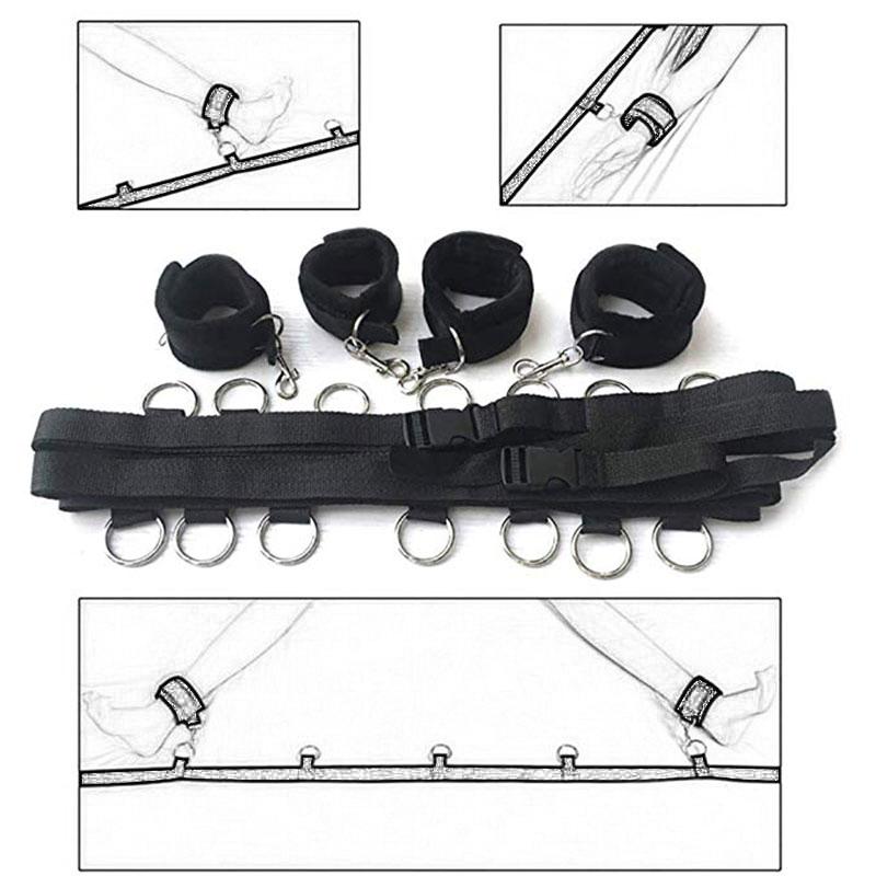 Erotic Games Sex Toys For Women Men Couples Adult Open Leg  Bondage No Vibrator Restraints Ankle Cuffs Handcuffs Accessories