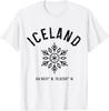 Iceland Reykjavik Vintage Icelandic Souvenir T-Shirt Unisex T-Shirt