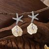 Creative Acrylic Graduated Jellyfish Pendant Earrings for Women Dreamy Pink Ocean Life Earrings Summer Party Jewelry Accessories