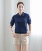 Keulleiseu Zip-Up Short Sleeve Knit_Black