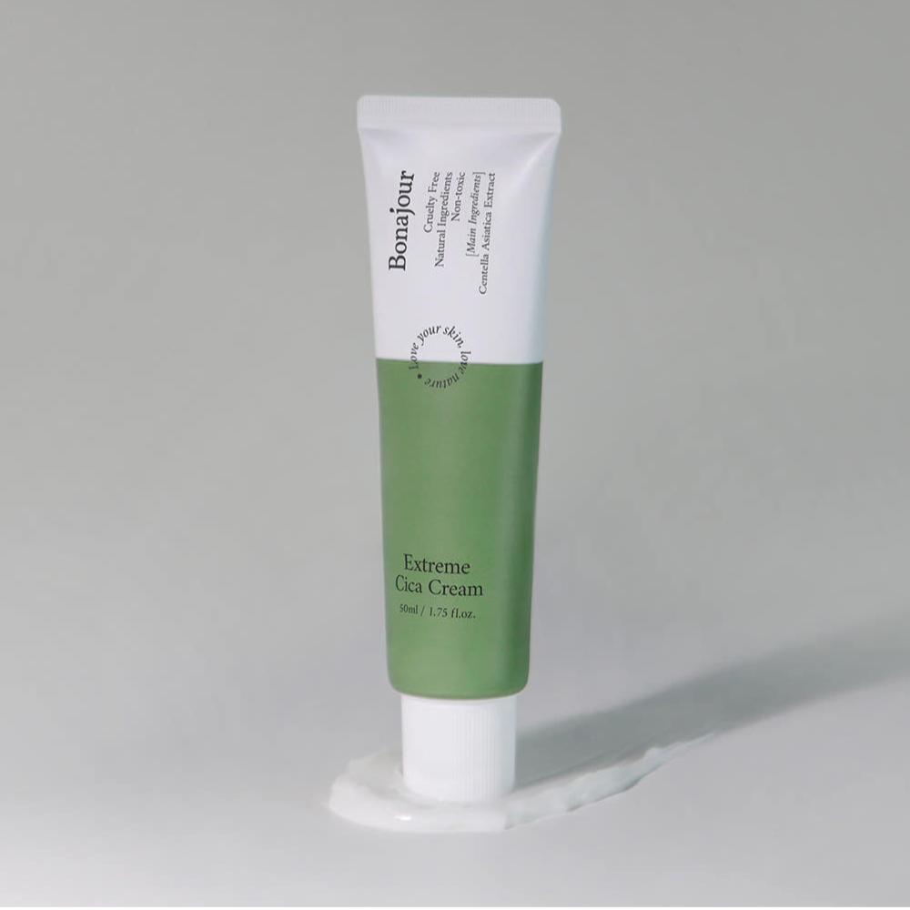 Bonajour Extreme Vegan Cica Cream 50ml Sensitive Skin Soothing Moisturizer Centella Repair Facial Cream