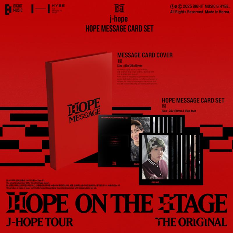 [PRE ORDER] J-hope – HOPE MESSAGE CARD SET