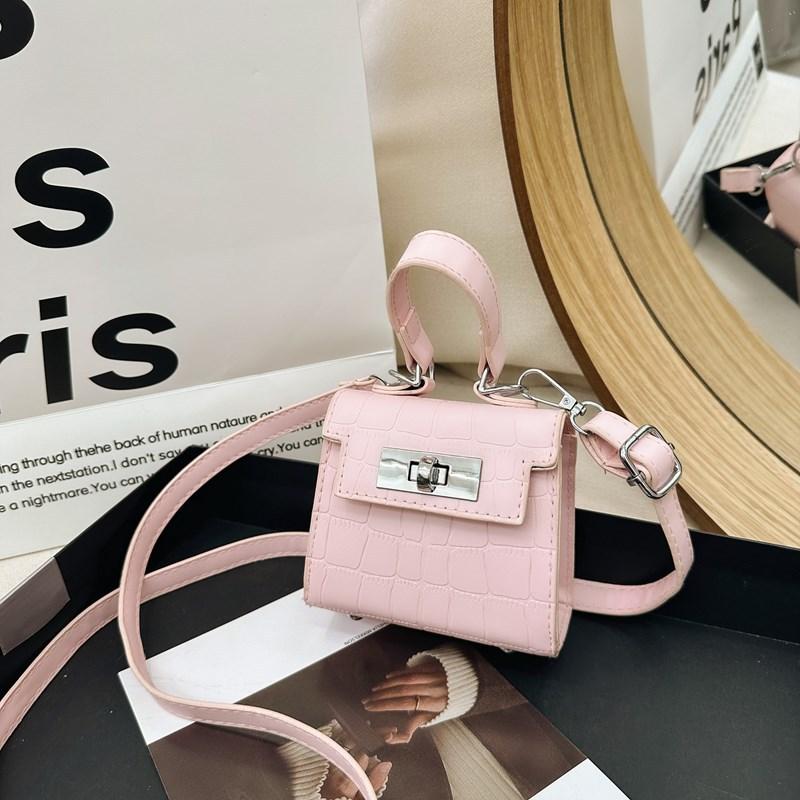 

Детская сумка-мессенджер Диагональная маленькая сумка Сумка для хранения Сумки для мам и детей для девочек Сумки через плечо для женщин Кошелек и сумки one size розовый