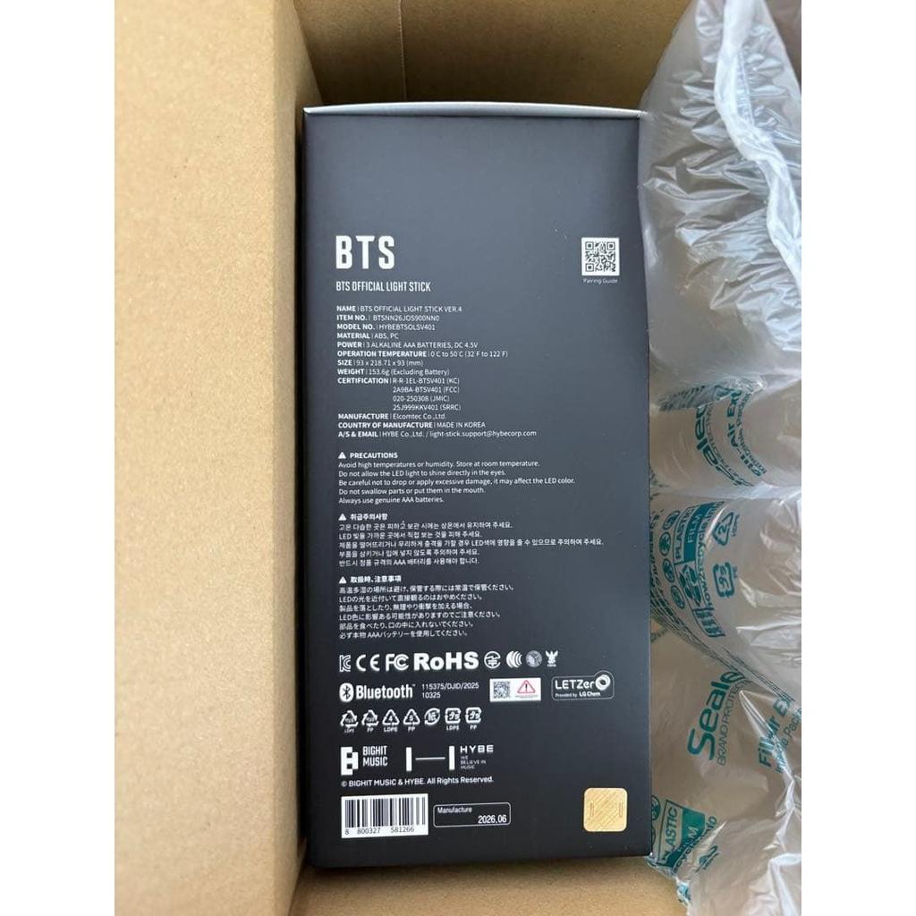 BTS Official Light Stick Ver.4 Unopened Pen