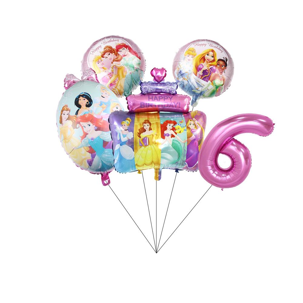 Princess Anime Keychains Stickers Stamps Cosplay Masks Photo Booth Props Gifts for Guests Kids Party Favors Baby Showers