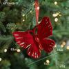 Nordic Luxury Snowflake Christmas Ornaments - Exclusive Flocked Decorations