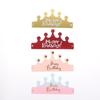 25Pcs Creative Happy Birthday Hat Crown Cap Diy Handmade Party Decor Po Prop For Adult Kids Cake Ornament
