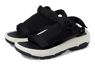 Teva HURRICANE AMPSOLE VOLT Sportowe Grube 1155030 Damskie Sandały, Podeszwa, BKWH, Czarno/Białe
