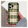 Scottish Plaid Warm Plaid Phone Case For Apple iPhone 15,14,13,12,11,Pro,X,XS,Max,XR,Plus,Mini Soft Black Cover