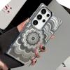 Fashion Laser Flowers Case for Samsung Galaxy S26 Ultra S25 S24 FE S23 S22 S21 Plus A57 A37 A17 A07 A56 A36 A16 Case Cover Soft TPU Phone Back Cases