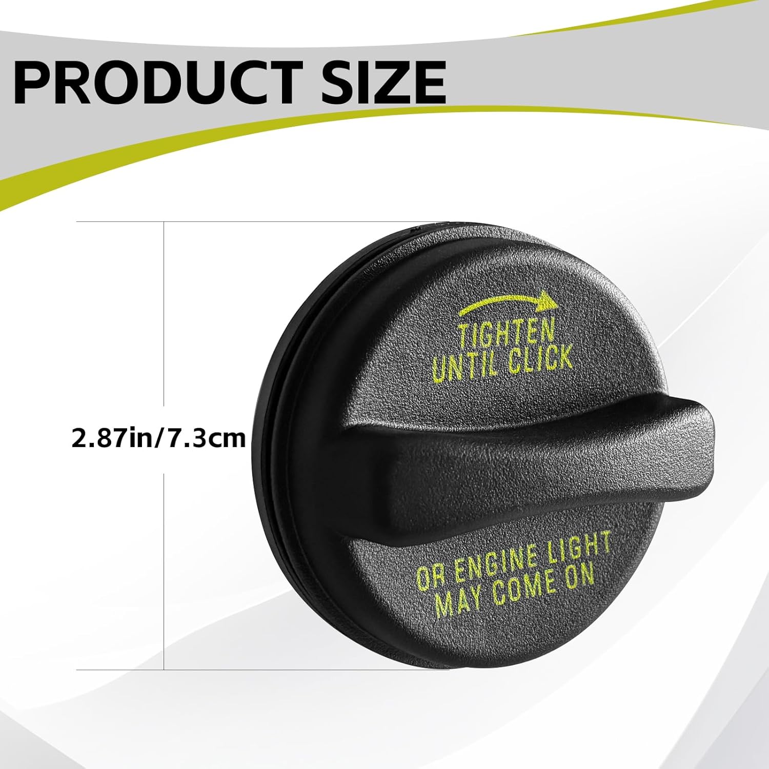 Gas Cap Fuel Tank Cap Compatible with Ford 97-99 F250, 99-04 F250 F350 Super Duty, 98-04 Navigator, 97-10 Explorer, Lincoln Mercury 97-04 E150 E250
