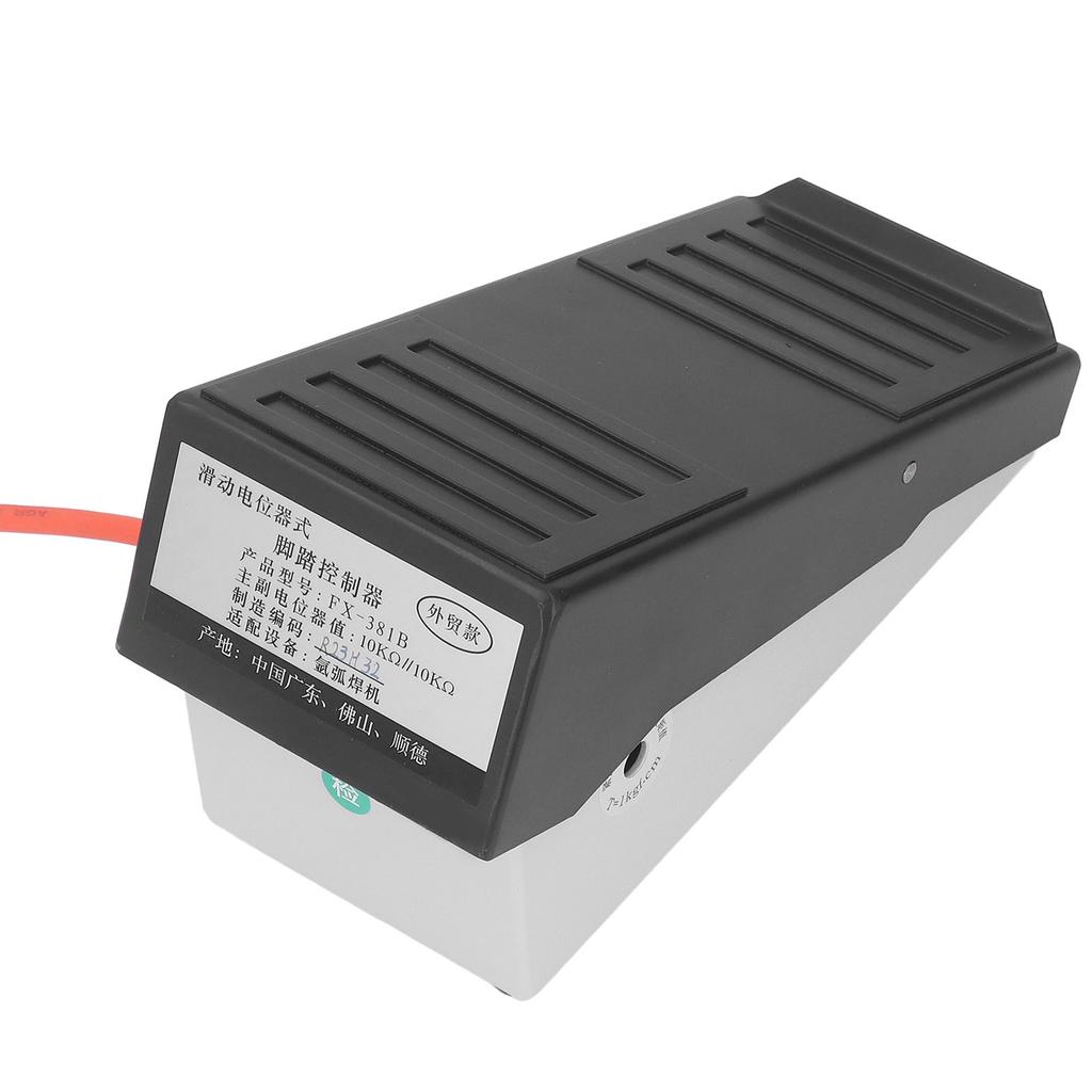 TIG sveisefotpedal glidepotensiometer Type Amp Control 14 Pins 8 Meter Ledning DC5~15V