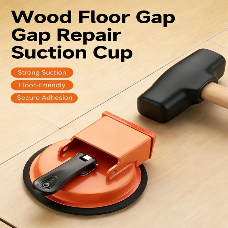 Construction Helper Efficient Suction Hand Tool Rubber Hamme Floor Gaps Fixing Tool for Wood and Tile Installation