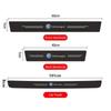 For VW Car Door Sill Plate Sticker Anti-scratch Strip Trunk Protection Decals for VW Polo Golf Passat Touran Jetta Interior Mouldings   AWY1