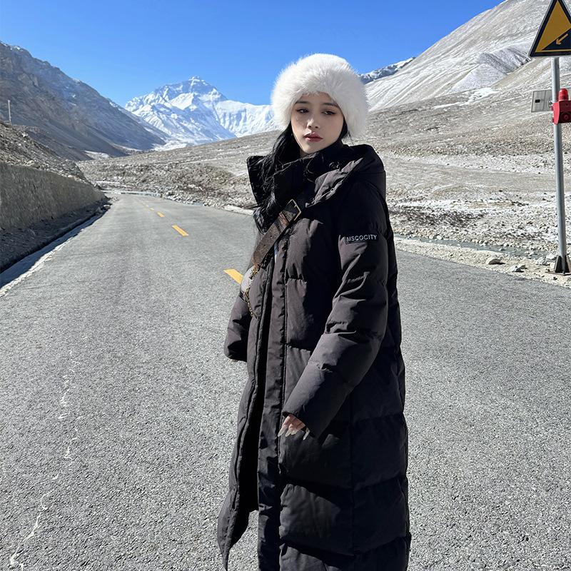 Thickened Down Cotton-padded Clothes Women's Long Loose Bread Clothes Cotton-padded Clothes Winter Cotton-padded Jackets