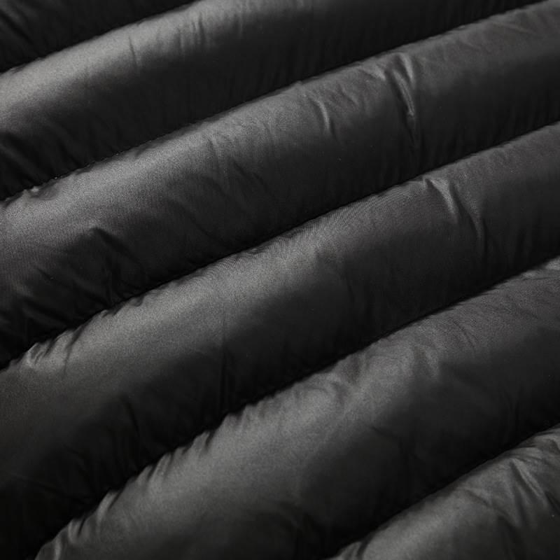 Geacă Militară Groasă cu Pene pentru Bărbați, Guler Înalt, Căldură de Iarnă