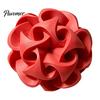 Moderne Geometrische Tischornamente 3D-gedruckte Hohlkugel-Skulptur, Abstrakte Verdrehte Blume Dekorative Linien-Statuen Kugel-Ornament, Schreibtischdekoration für