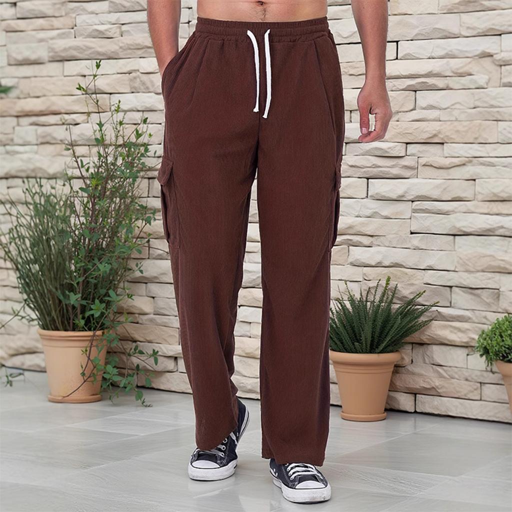 Men'S Pants Beach Pants Solid Color Comfortable Breathable Casual Daily Vacation Pants