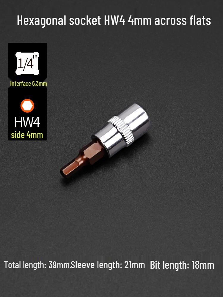 Compact Hex Torx Socket & Phillips Screwdriver Set, T30 Flower Bit