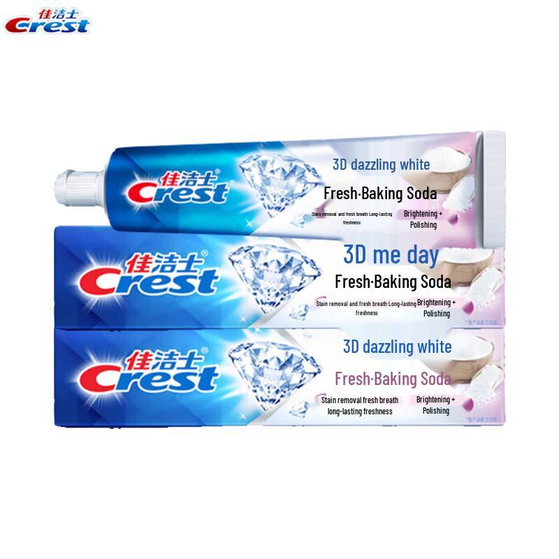 

Crest 3D White Stain Removal & Fresh Breath Toothpaste