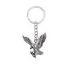 European & American Rock Guitar Keychain: Hip Hop Drip Oil Alloy Pendant Charm for Women's Bags