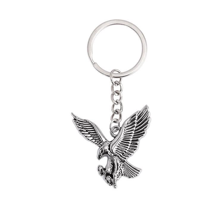 European & American Rock Guitar Keychain: Hip Hop Drip Oil Alloy Pendant Charm for Women's Bags