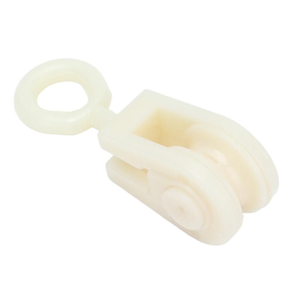 25pcs Plastic Fixed Pulley System Enclosed Chicken House Pulley Livestock Pulley  Livestock Farm